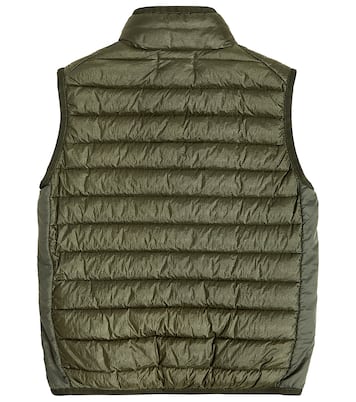 Chaleco de plumas con logo | Stone Island Junior