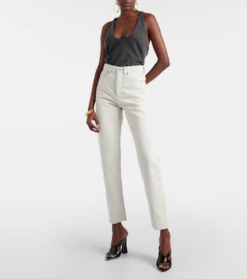 High-Rise Slim Jeans | Saint Laurent