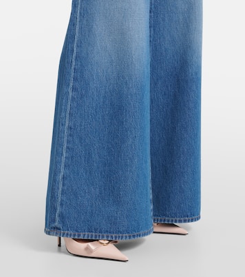 Medusa '95 high-rise flared jeans | Versace