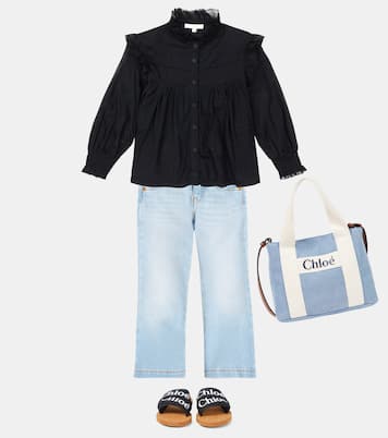 Camisa de algodón | Chloé Kids