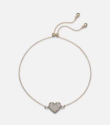 Bracelet All My Love en or 10 ct et diamants | Stone and Strand