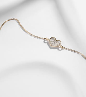 Bracelet All My Love en or 10 ct et diamants | Stone and Strand