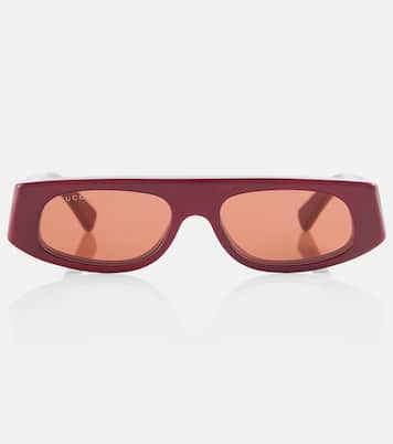 Logo rectangular sunglasses | Gucci