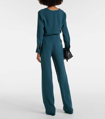 Medusa high-rise straight pants | Max Mara