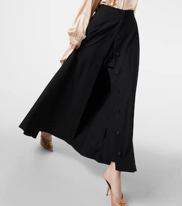 Maxirock aus Wolle | Balenciaga