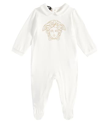 Baby - Tutina Medusa in misto cotone | Versace Kids