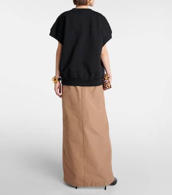 Cotton jersey sweatshirt | Dries Van Noten