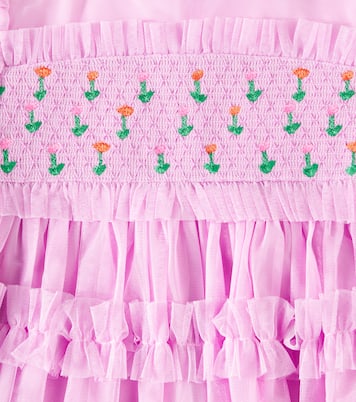 Abito in tulle a balze | Stella McCartney Kids