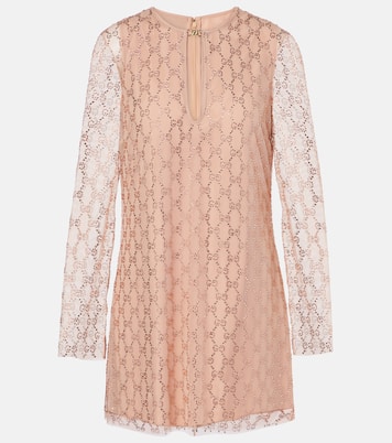 GG Crystal tulle minidress | Gucci