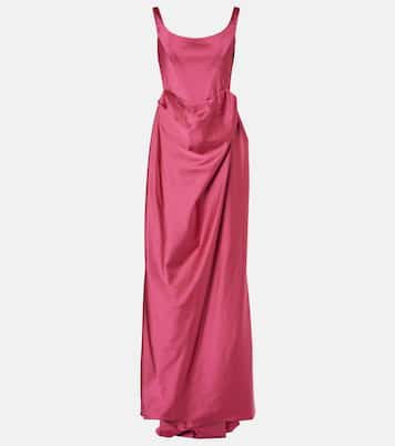 Crêpe satin corset gown | Vivienne Westwood