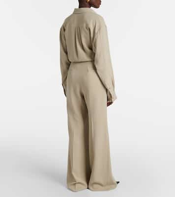 Auden high-rise wide-leg pants | Tove