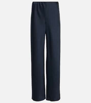 Pantaloni regular in raso fluido | Vince
