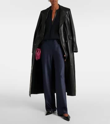 Pantaloni regular in raso fluido | Vince