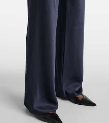 Pantaloni regular in raso fluido | Vince