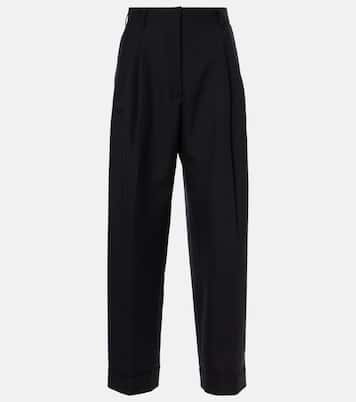 Pantaloni a gamba larga in lana | Dries Van Noten