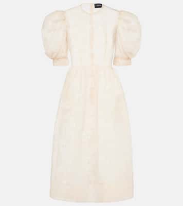 Abito midi con ricamo | Simone Rocha