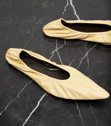 Liisa leather ballet flats | The Row