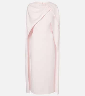 Oria ruffled crêpe midi dress | Safiyaa