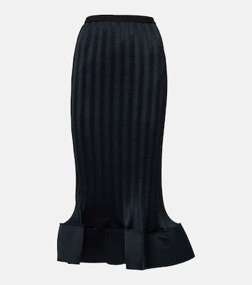 Gonna midi Hollis in maglia con volant | Simkhai
