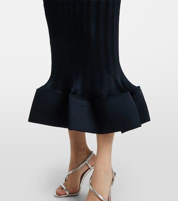 Gonna midi Hollis in maglia con volant | Simkhai