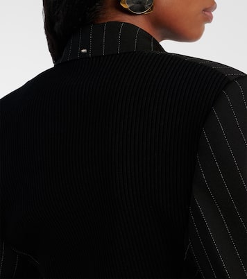 Blazer cropped Utopia a righe | Sportmax