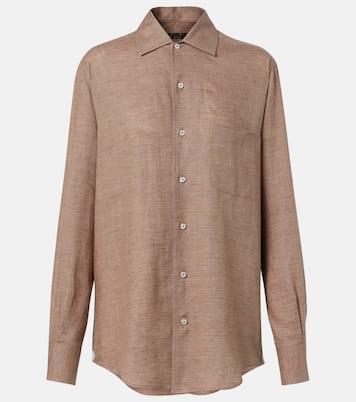 Camicia André in lino | Loro Piana