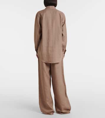 Camicia André in lino | Loro Piana