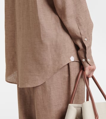 Camicia André in lino | Loro Piana