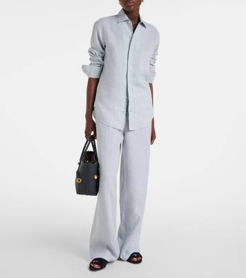 Camicia André in lino | Loro Piana