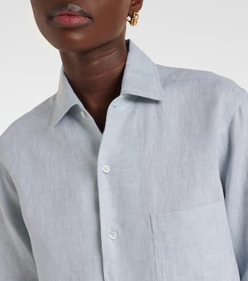 Camicia André in lino | Loro Piana