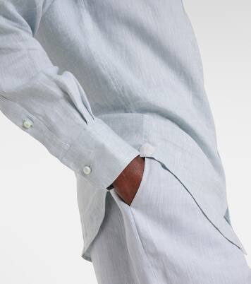 Camicia André in lino | Loro Piana