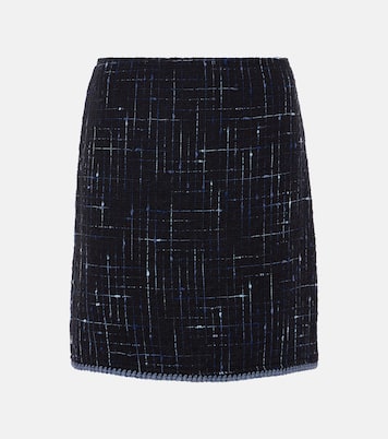 Minifalda de tweed de mezcla de algodón | Etro