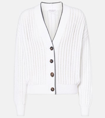 Cardigan in cotone | Brunello Cucinelli