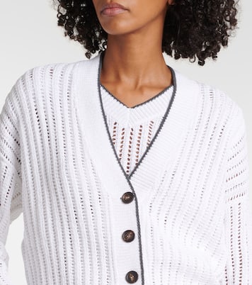 Cardigan in cotone | Brunello Cucinelli