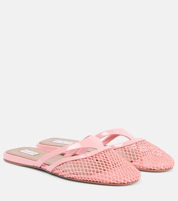 Mules in mesh e vernice | Alaïa