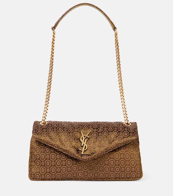 Sac Calypso Small en jacquard | Saint Laurent