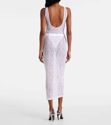 Open-back lace bodysuit | Wardrobe.NYC
