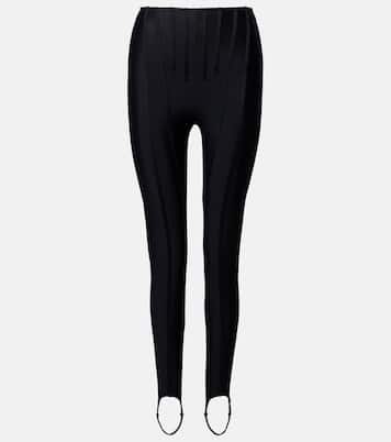 Paneled stirrup leggings | Mugler
