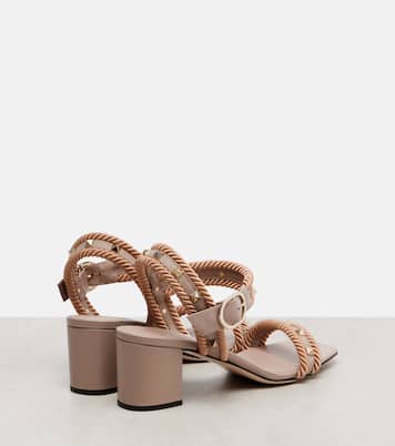 Sandali Rockstud Torchon 60 in pelle | Valentino Garavani