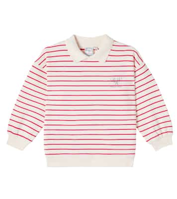 x RHW Largo striped cotton polo sweater | Konges Sløjd