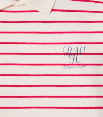 x RHW Largo striped cotton polo sweater | Konges Sløjd