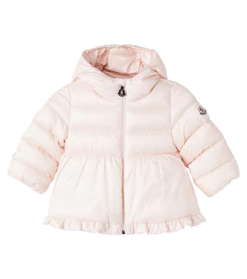 Baby Odile ruffled down jacket | Moncler Enfant