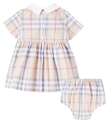 Bebé - set de vestido y braga Burberry Check | Burberry Kids
