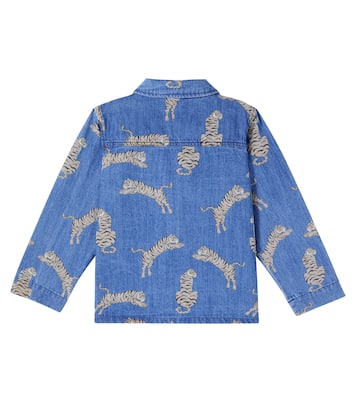 Bedruckte Hemdjacke Magot aus Denim | Konges Sløjd