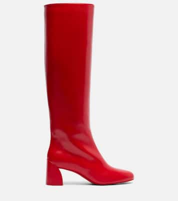 Janitta 55 레더 니하이 부츠 | Christian Louboutin