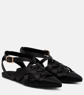Silene satin sandals | Loro Piana
