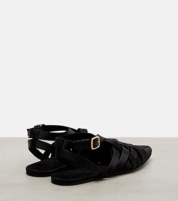 Silene satin sandals | Loro Piana