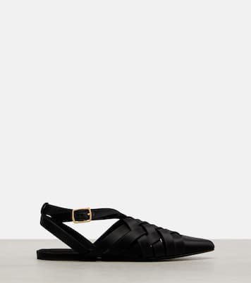 Silene satin sandals | Loro Piana