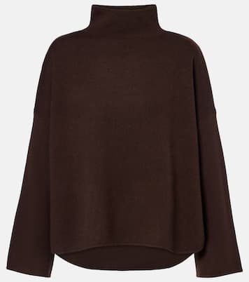 Wool and cashmere turtleneck sweater | Jardin des Orangers