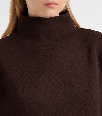 Wool and cashmere turtleneck sweater | Jardin des Orangers